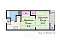 田中町住宅1棟2階4.0万円