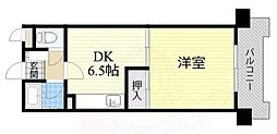 富士プラザ2 1DKの間取図画像