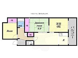 シャトールポート 3LDKの間取図画像