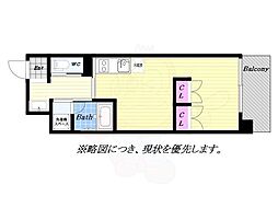 M'sHarborGrace ワンルームの間取図画像