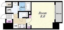 GRANDCINQ 1Kの間取図画像