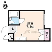 京都府京都市左京区東丸太町（賃貸マンション1R・3階・19.14㎡） その2