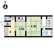 シャトー宝倉 16 ｜ 京都府京都市東山区本瓦町（賃貸マンション1DK・4階・25.92㎡） その2