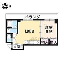 京都府京都市中京区御幸町通三条下ル海老屋町（賃貸マンション1LDK・2階・30.78㎡） その2