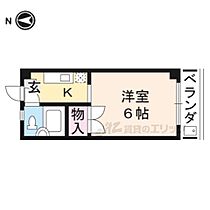 京都府京都市左京区高野清水町（賃貸マンション1K・2階・16.00㎡） その2