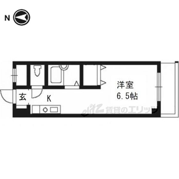 ヴィラ鈴木 303｜京都府京都市南区西九条開ヶ町(賃貸マンション1R・3階・19.85㎡)の写真 その2