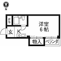 京都府京都市上京区寺之内通新町東入古木町（賃貸マンション1R・2階・17.01㎡） その2