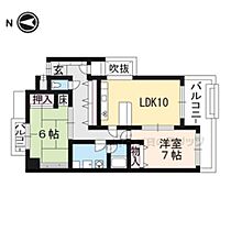 御所西ロイヤルプラザ 401 ｜ 京都府京都市上京区油小路通下長者町上ル亀屋町（賃貸マンション2LDK・4階・70.00㎡） その2