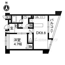 京都府京都市下京区河原町通上枳殻馬場上ル若宮町（賃貸マンション1LDK・6階・37.44㎡） その2