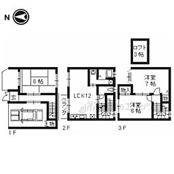 裏築地町貸家