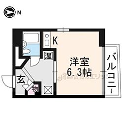 間取図画像 1K