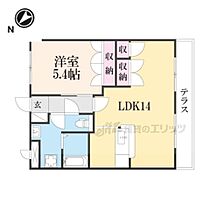 滋賀県愛知郡愛荘町長野（賃貸アパート1LDK・1階・45.36㎡） その2