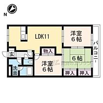 滋賀県守山市守山6丁目（賃貸マンション3LDK・1階・65.80㎡） その2