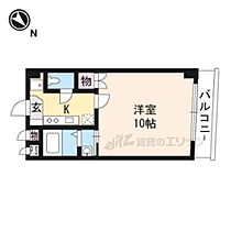 滋賀県守山市勝部1丁目（賃貸マンション1K・5階・28.38㎡） その2