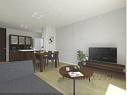 近江鉄道八日市線 八日市駅 徒歩28分の賃貸アパート 2階3LDKのリビング/ダイニング