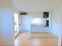 近江鉄道近江本線 河辺の森駅 徒歩28分の賃貸アパート 2階2LDKのリビング/ダイニング