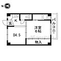 ビレッジハウス水口2号棟1階4.8万円