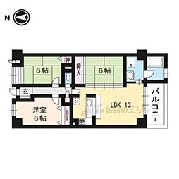 クレメント瀬田 3LDKの間取図画像
