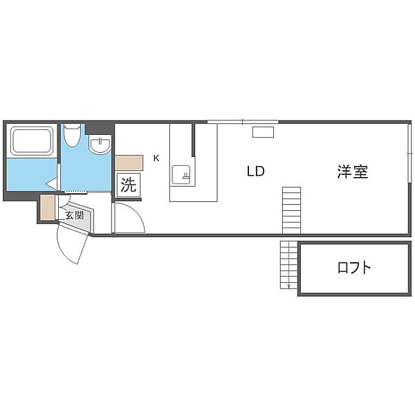 ＳＲＯＯＭ ｜北海道札幌市中央区南八条西12丁目(賃貸マンション1LDK・5階・31.49㎡)の写真 その2