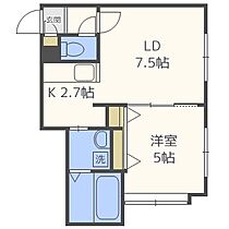 ヴィラ　リベルタス  ｜ 北海道札幌市手稲区曙一条1丁目（賃貸マンション1LDK・1階・34.63㎡） その2