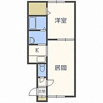 セレッソ西町南  ｜ 北海道札幌市西区西町南7丁目（賃貸アパート1LDK・2階・38.92㎡） その2