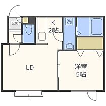 ハーモニービコウ  ｜ 北海道札幌市白石区菊水上町四条3丁目（賃貸アパート1LDK・1階・32.40㎡） その2