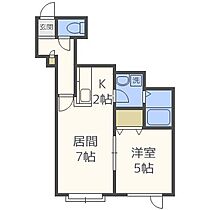 レグジー明日風  ｜ 北海道札幌市手稲区明日風4丁目（賃貸アパート1LDK・2階・34.15㎡） その2