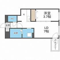 Ｃｏｕｒｔ　Ｔｉａｒａ  ｜ 北海道札幌市豊平区西岡四条8丁目（賃貸マンション1LDK・3階・30.20㎡） その2