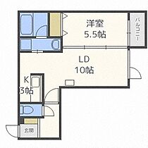 ラ・シュエット宮の森  ｜ 北海道札幌市中央区宮の森三条5丁目（賃貸マンション1LDK・3階・37.13㎡） その2