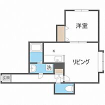 ウッドビレッジＩＩ  ｜ 北海道札幌市白石区本通17丁目北（賃貸アパート1LDK・2階・35.84㎡） その2