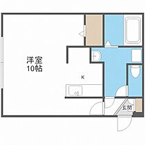 カーサ国際大前  ｜ 北海道札幌市清田区清田三条1丁目（賃貸マンション1K・2階・28.10㎡） その2