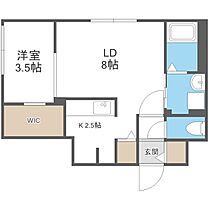 エアフォルク学園前  ｜ 北海道札幌市豊平区平岸二条1丁目（賃貸マンション1LDK・4階・35.45㎡） その2