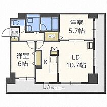 第10旭レジデンス  ｜ 北海道札幌市中央区大通東10丁目（賃貸マンション2LDK・6階・57.25㎡） その2