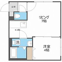 プレジール  ｜ 北海道札幌市白石区栄通21丁目（賃貸マンション1LDK・3階・29.07㎡） その2