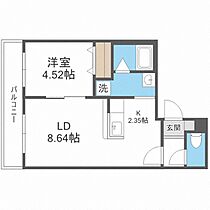 プリヴィエール宮の森  ｜ 北海道札幌市中央区宮の森一条3丁目（賃貸マンション1LDK・3階・35.04㎡） その2