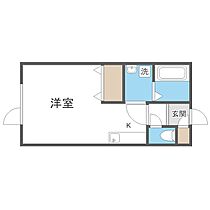 メゾンサトウ  ｜ 北海道札幌市手稲区曙六条1丁目（賃貸アパート1K・2階・26.49㎡） その2