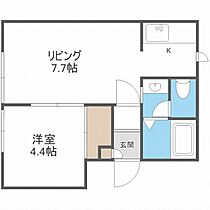 グランディア・ＨＩＲＯ  ｜ 北海道札幌市手稲区前田七条14丁目（賃貸アパート1LDK・2階・30.78㎡） その2