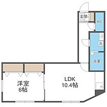 リバティ49  ｜ 北海道札幌市東区北四十九条東15丁目（賃貸マンション1LDK・4階・40.89㎡） その2