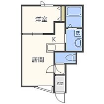 コンフォートあいの里  ｜ 北海道札幌市北区あいの里二条4丁目（賃貸アパート1DK・1階・30.00㎡） その2