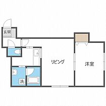 ＨＡＰＩＮＥ24  ｜ 北海道札幌市西区二十四軒四条6丁目（賃貸アパート1LDK・3階・41.31㎡） その2