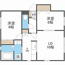 ステラＢ  ｜ 北海道札幌市西区発寒七条11丁目（賃貸アパート2LDK・2階・55.00㎡） その2