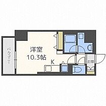 バロンドール  ｜ 北海道札幌市北区北八条西4丁目（賃貸マンション1R・7階・30.80㎡） その2