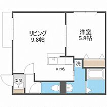 ワンアンドオンリー  ｜ 北海道札幌市西区宮の沢四条4丁目（賃貸マンション1LDK・3階・39.83㎡） その2