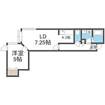 グッドライト月寒東  ｜ 北海道札幌市豊平区月寒東四条9丁目（賃貸アパート1LDK・2階・34.45㎡） その2