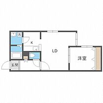 プリシードＩ  ｜ 北海道札幌市中央区南九条西12丁目（賃貸マンション1LDK・2階・34.97㎡） その2