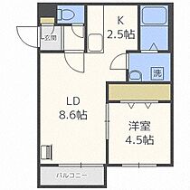 バイラ白石本通  ｜ 北海道札幌市白石区本通2丁目北（賃貸マンション1LDK・4階・35.10㎡） その2