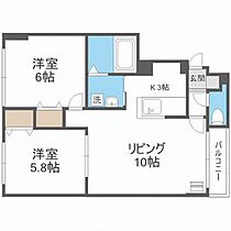 ハイデンス20－6  ｜ 北海道札幌市中央区南二十条西6丁目（賃貸マンション2LDK・1階・50.30㎡） その2