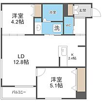 ＦＬＡＸ　ＣＩＴＹ　ＡＳＡＢＵ  ｜ 北海道札幌市北区北三十七条西3丁目（賃貸マンション2LDK・1階・53.28㎡） その2