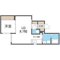 Ｋｕｌｔａ大通  ｜ 北海道札幌市中央区大通西16丁目（賃貸マンション1LDK・5階・34.08㎡） その2