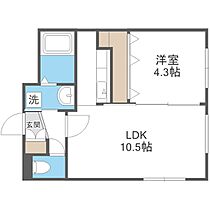 仮）ＡＬＰＨＡ学園前  ｜ 北海道札幌市豊平区豊平六条3丁目（賃貸マンション1LDK・1階・34.74㎡） その2